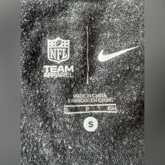 Nike Pittsburgh Steelers NFL Long Sleeve Tee Women’s Small Black Gold - Picture 2 of 5